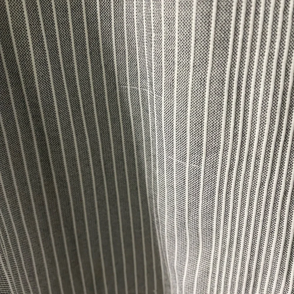 Striped Gray Long Sleeve Shirt - Picture 4 of 4